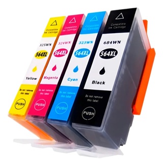 4 Cartuchos 564xl 564 Para B8550 C6380 D5463 Compatível em Oferta na Shopee