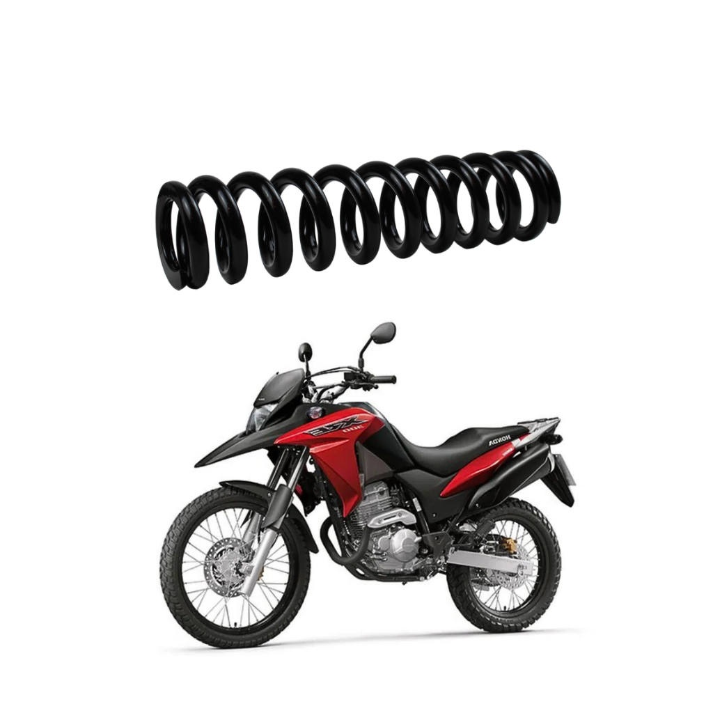Mola Traseira Reforçada Honda Xre 300 Tornado 250 40% a Mais Reforço Suporta Até 255kg em Oferta na Shopee