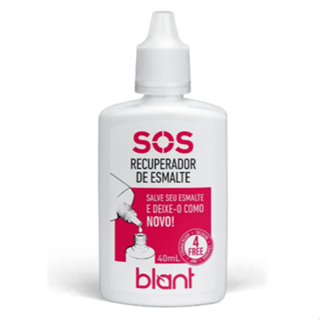 Recuperador De Esmaltes Sos Blant Salve Seu Esmalte - 40ml Cor Incolor em Oferta na Shopee