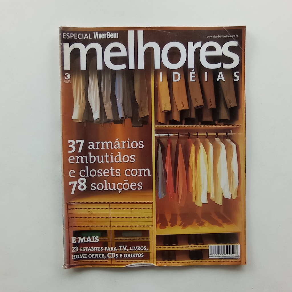 Revista Viver Bem Especial - Melhores Ideias - 2002 - Arquitetura / Decoração