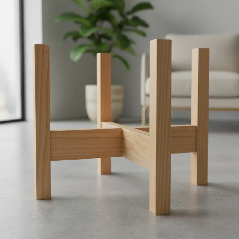 1 suporte Cross 35 cm em madeira Pinus (vão livre 32,5 cm) - Tamanho P em Oferta na Shopee