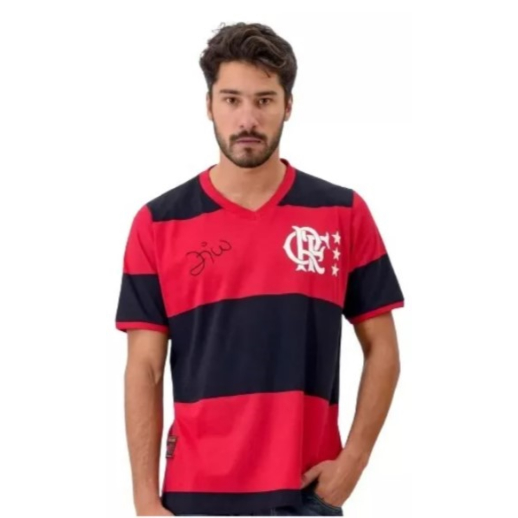 Camisa Futebol Flamengo Zico Libertadores 1981 Oficial Braziline