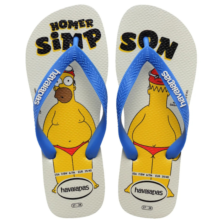 LANÇAMENTO ! Chinelo Havaianas SIMPSONS  -100% Original em Oferta na Shopee