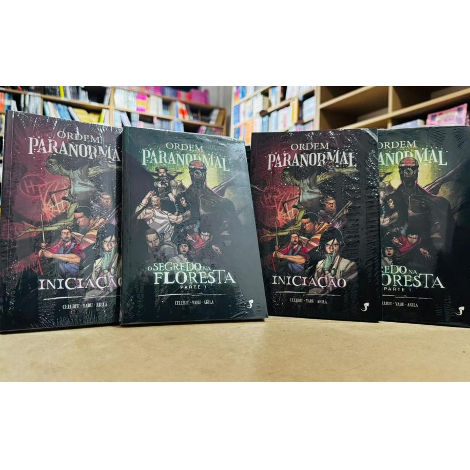KIT Ordem Paranormal (Econômico) Vol. 1 ― Iniciação e o  Vol. 2 ― Segredo na Floresta, Parte 1 em Oferta na Shopee