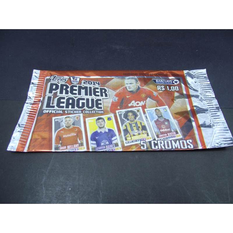 Envelope Lacrado TOPPS Brasil de figurinhas Premier League 2014