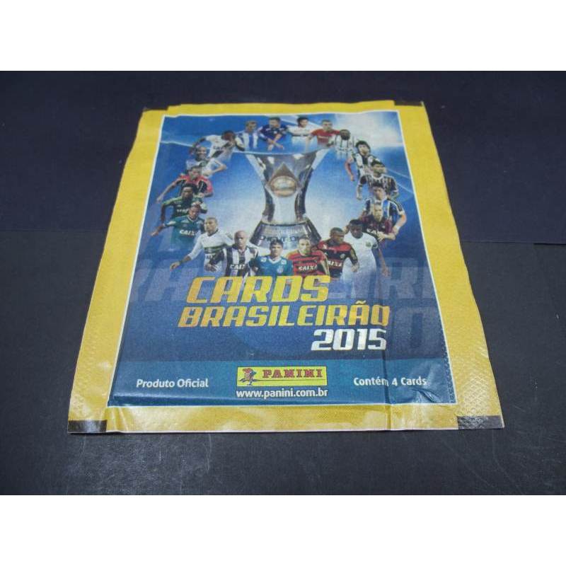 Envelope Lacrado Panini Brasil de Cards campeonato brasileiro 2015