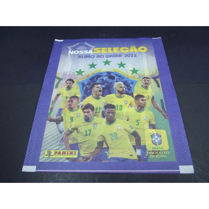 Envelope Lacrado Panini Brasil de Cards Nossa Seleção rumo ao Qatar 2022