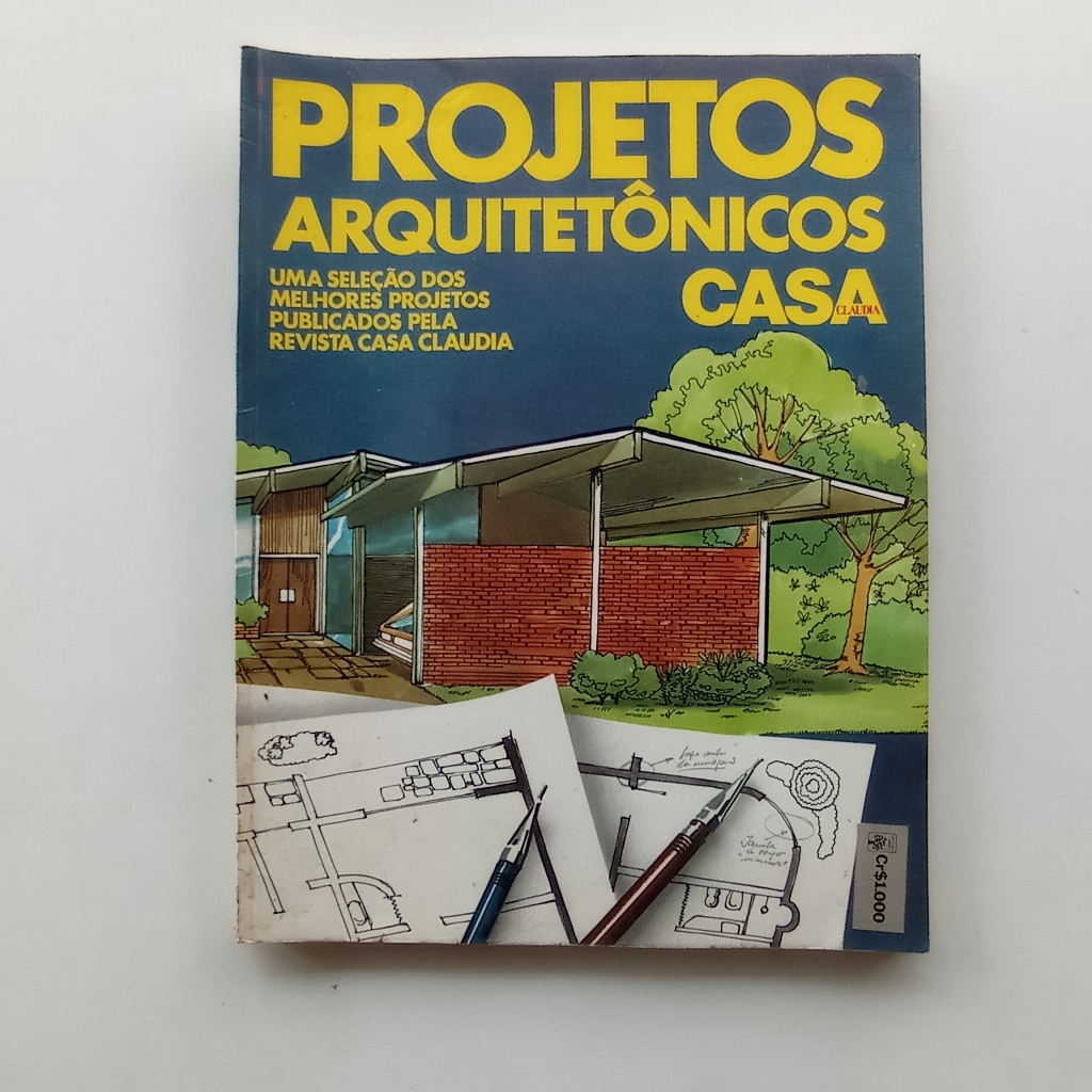 Revista Casa Claudia nº 235 F - Projetos Arquitetônicos - Anos 80 - Arquitetura / Decoração / Design