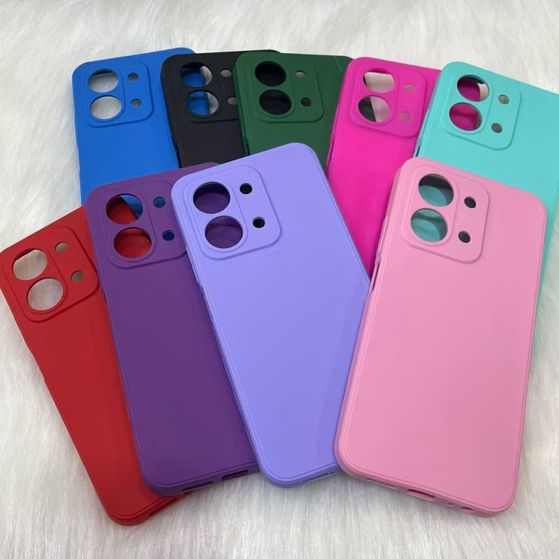 Capa Silicone Colorida Aveludada para Xiaomi Redmi 15C – Toque Macio e Proteção com Estilo Capinha 👍