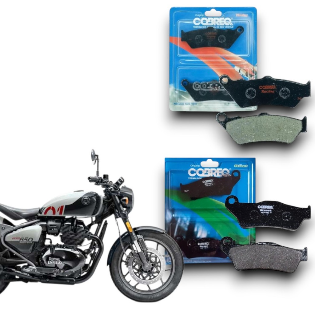 Pastilha Traseiro + Dianteiro Royal Enfield Shotgun 650
