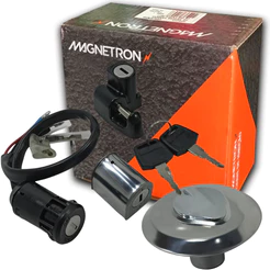Chave Ignição TITAN125 1995 a 1999 c/ Tampa Tanque Magnetron