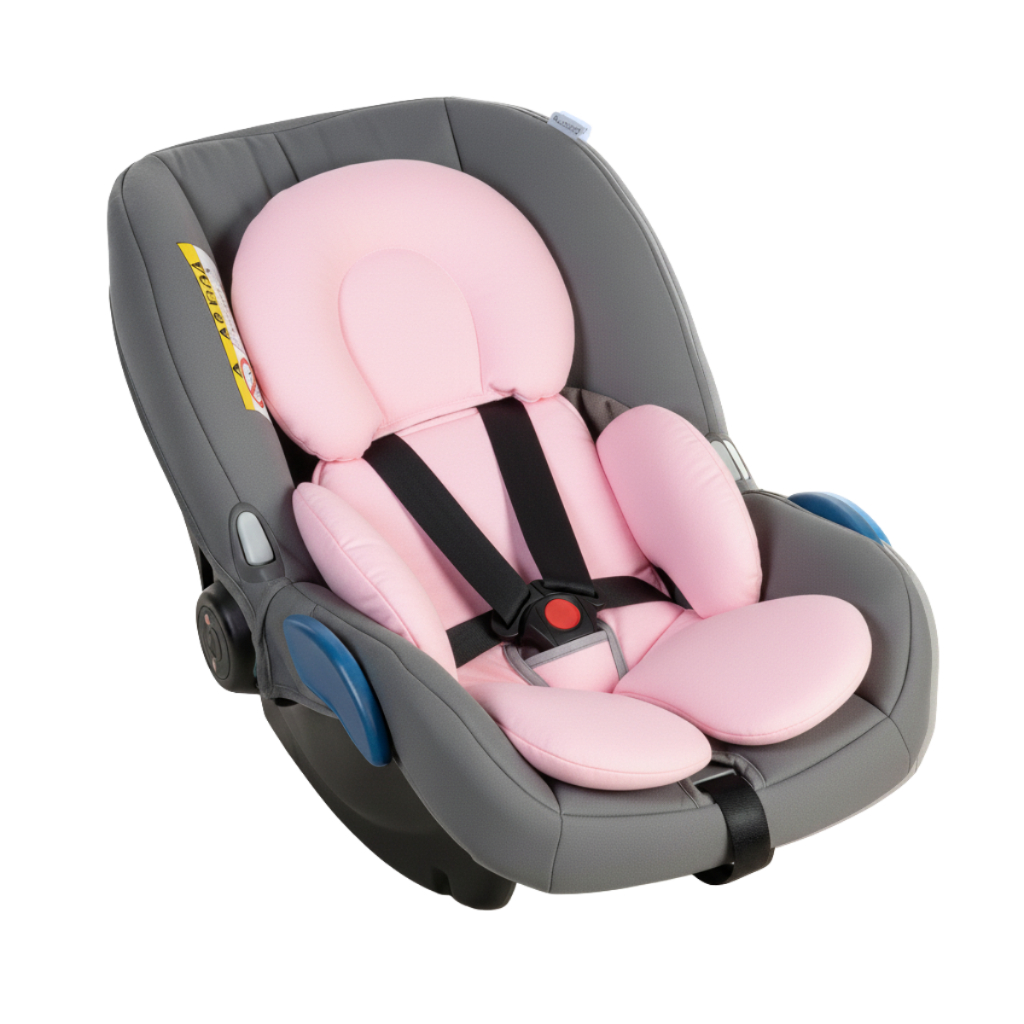 Apoio para Bebê Conforto com Enchimento Anti Alérgico Super Macio em Tecido Estampado 100% Algodão Apoio para Bebê Conforto com Enchimento Anti Alérgico Super Macio em Tecido Estampado 100% Algodão