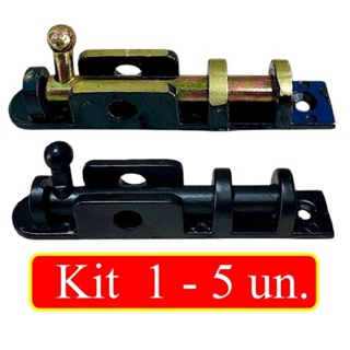 Trinco 9 cm Ferrolho Fecho Zamac Latonado Oxidado / Preto Fosco em Oferta na Shopee