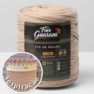Fio de Malha Residual 140m Todas as Cores para Artesanato, Crochê e Tricô ótimo rendimento - Fios Guarani em Oferta na Shopee