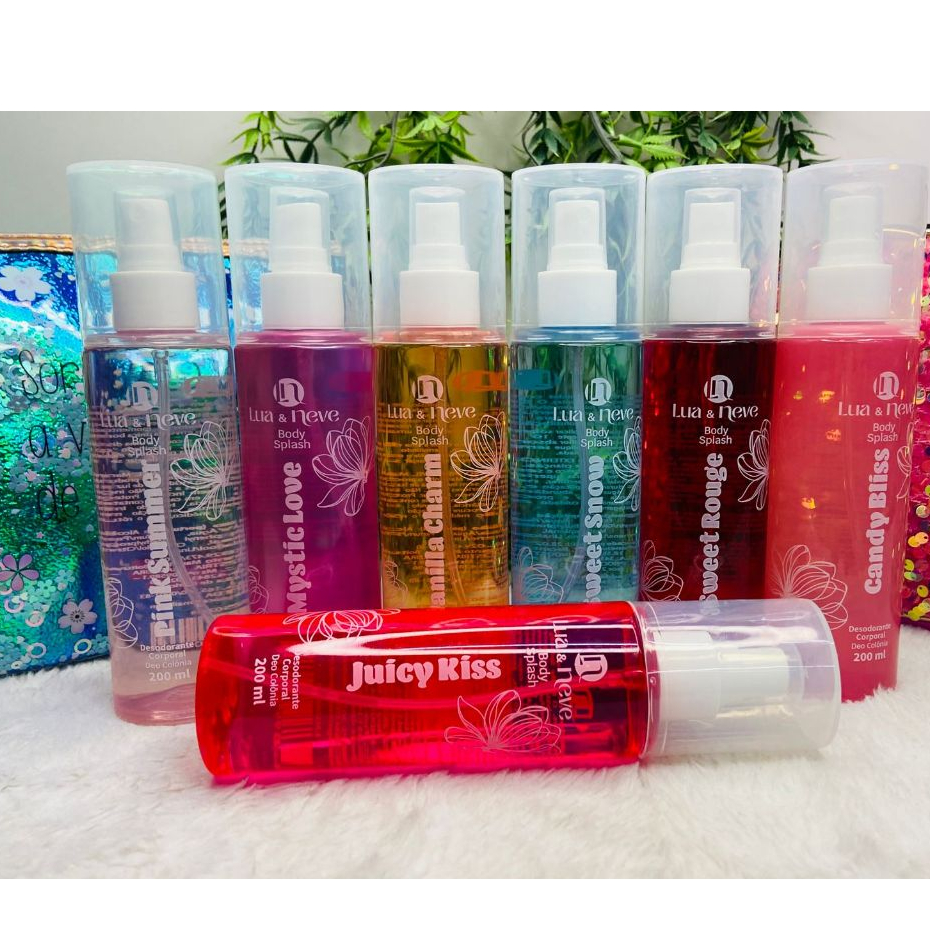 BODY SPLASH DESODORANTE CORPORAL DEO COLÔNIA 200 ML - LUA & NEVE em Oferta na Shopee