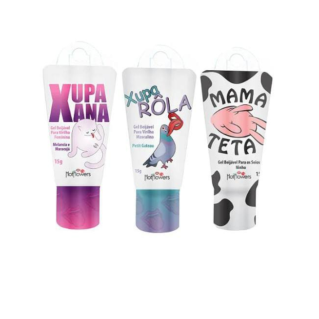 Kit Xupa Xana + Xupa rola + Mama Teta - Hot Flowers