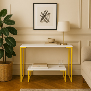 Kit Sala Industrial – Mesa de Centro + Aparador | Somos Fabricantes em Oferta na Shopee