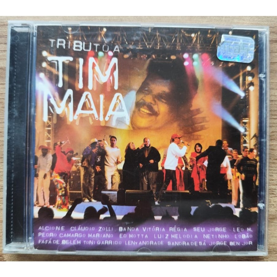 CD TRIBUTO A TIM MAIA - LUIZ MELODIA - ALCIONE - SEU JORGE - LOBÃO