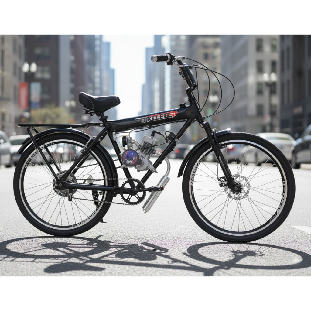Bicicleta Motorizada X 80cc Desmontado Aro 26 Tanque No Quadro