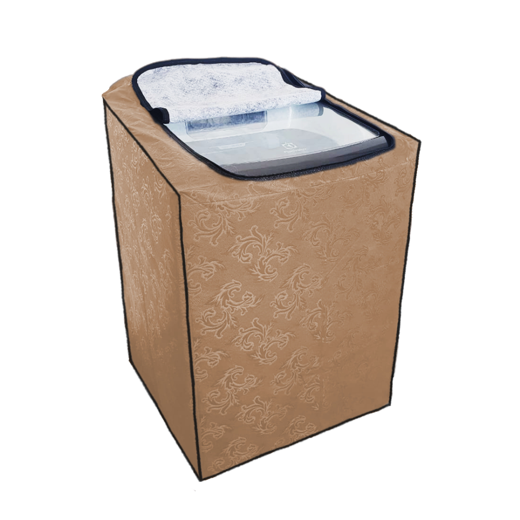 Capa de maquina de lavar roupas impermeável com ziper de 13KG 14KG 15KG e 16KG