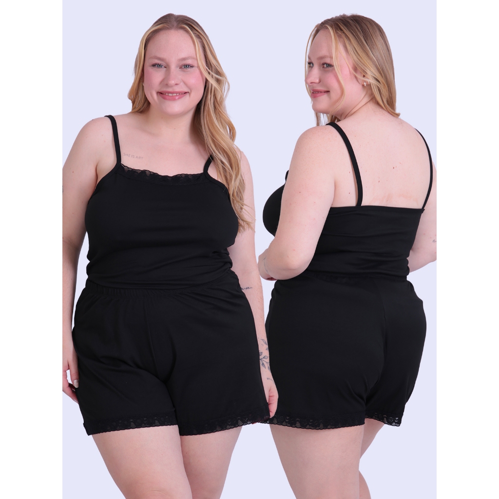 Pijama Feminino Marina Plus Size em Oferta na Shopee
