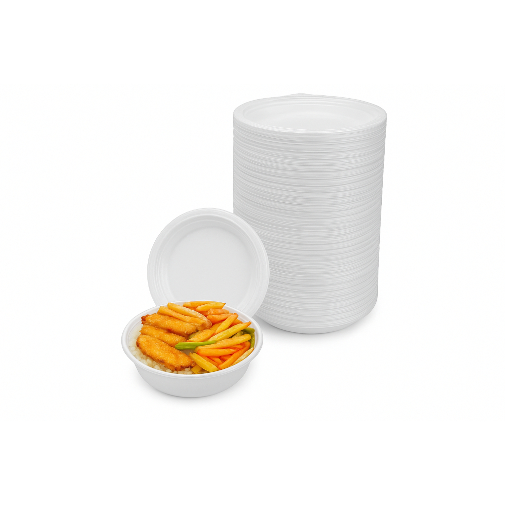 Kit 100 Marmitex Isopor Descartavel Modelo N8