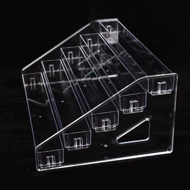 Organizador de Esmaltes com 6 Níveis em Acrílico Transparente｜Expositor de Cosméticos de Baixo Custo
