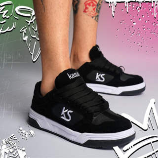 Tênis Casual Masculino KS Shoes Unissex Skate Street Leve Confortável Moderno 2025 38 Ao 43 em Oferta na Shopee