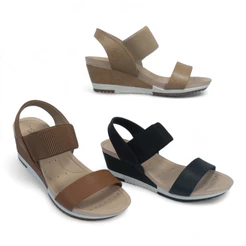 Sandália Feminina Modare 7123107 Anabela Confortável