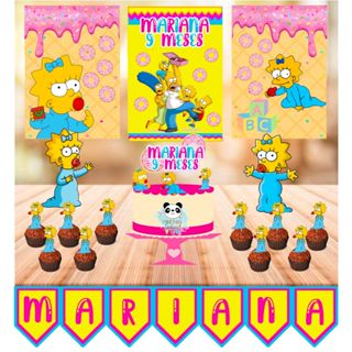 Kit Festa no Tema Simpsons em Oferta na Shopee