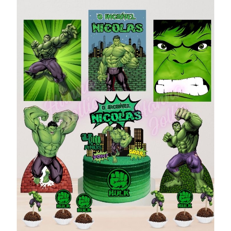 Bolo Incrível Hulk: Onde Comprar | BuscaProdutos
