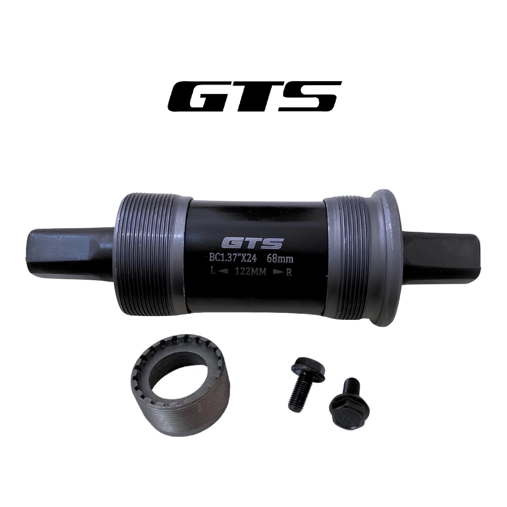 Movimento Jogo Centro Central Com Rolamento Selado 122mm Gts Bicicleta Eixo Quadrado Aro 26 ou 29