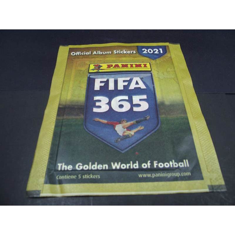 Envelope Lacrado Panini Brasil de figurinhas FIFA 365 2021