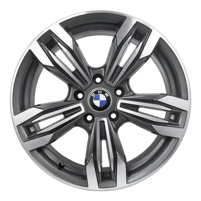 Kit 4 Rodas Aro 17x7,0 5x100 BMW M6 Grafite Diamantada Krmai R56