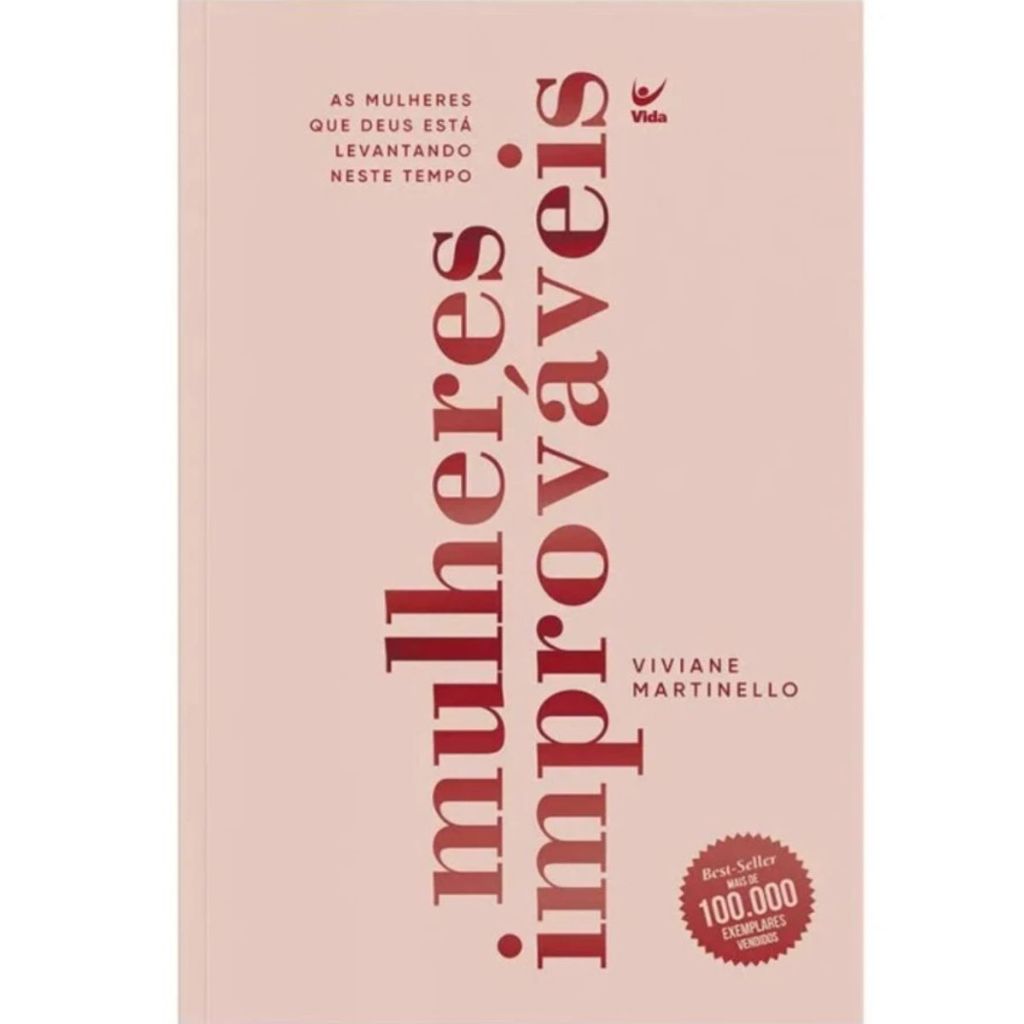 Livro Mulheres Improváveis | As mulheres que Deus está levantando neste tempo | Viviane Martinello em Oferta na Shopee