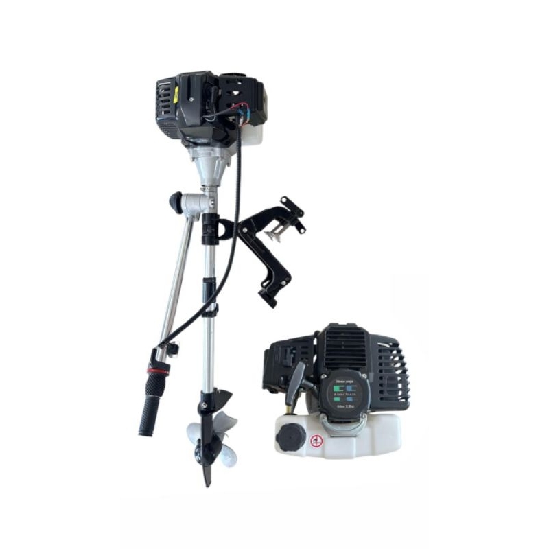 Motor De Barco A Gasolina Obby tools Marinizado 2t 65cc 3.2hp