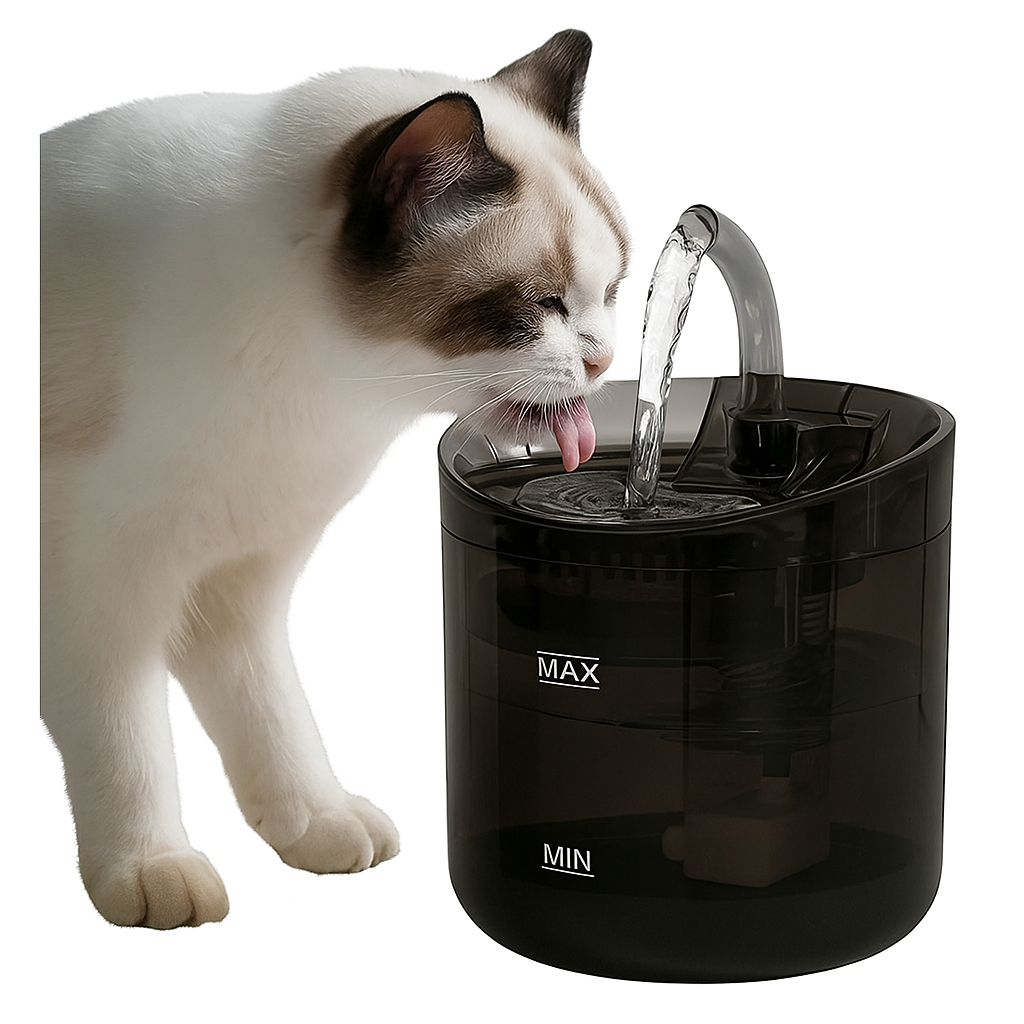 Bebedouro Fonte De Agua De Gato Cães Pet Alto Com Filtro em Oferta na Shopee