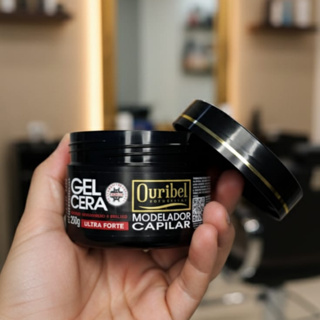 Gel Cera Capilar com efeito molhado Ouribel 250g em Oferta na Shopee