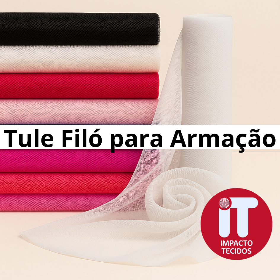 TULE ARMACAO Filó 2,80 LARG 100% POLYESTER - FILO cor Cru em Oferta na Shopee