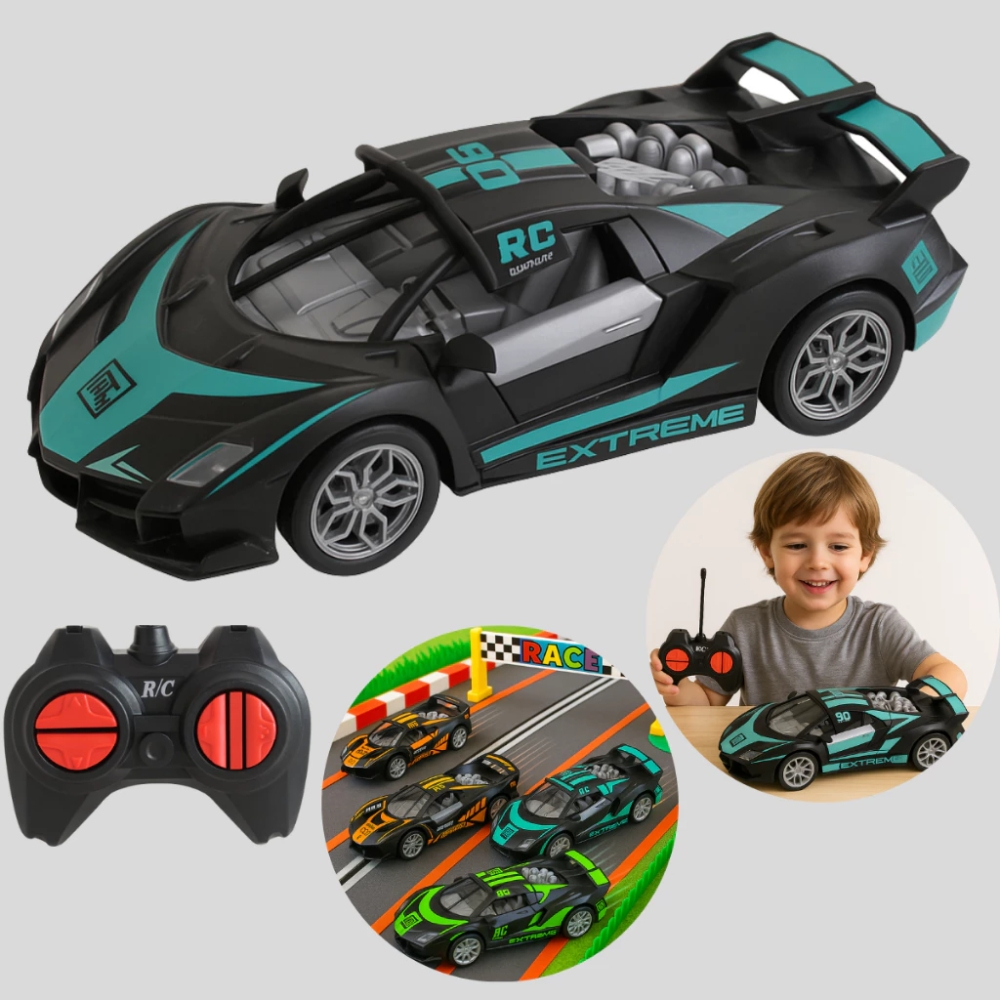 Carrinho Controle Remoto Esportivo Infantil com 7 Funções Brinquedo Menino em Oferta na Shopee