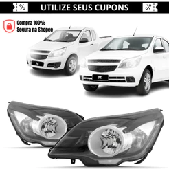 Par/Un Farol Dianteiro Agile 2009 2010 2011 2012 2013 2014 Montana