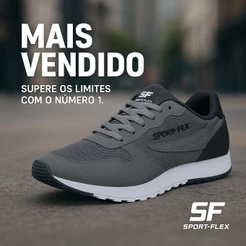 Tênis Masculino Esporte Fit Casual Caminhada Corrida Academia Leve Confortável Amortecedor Diário