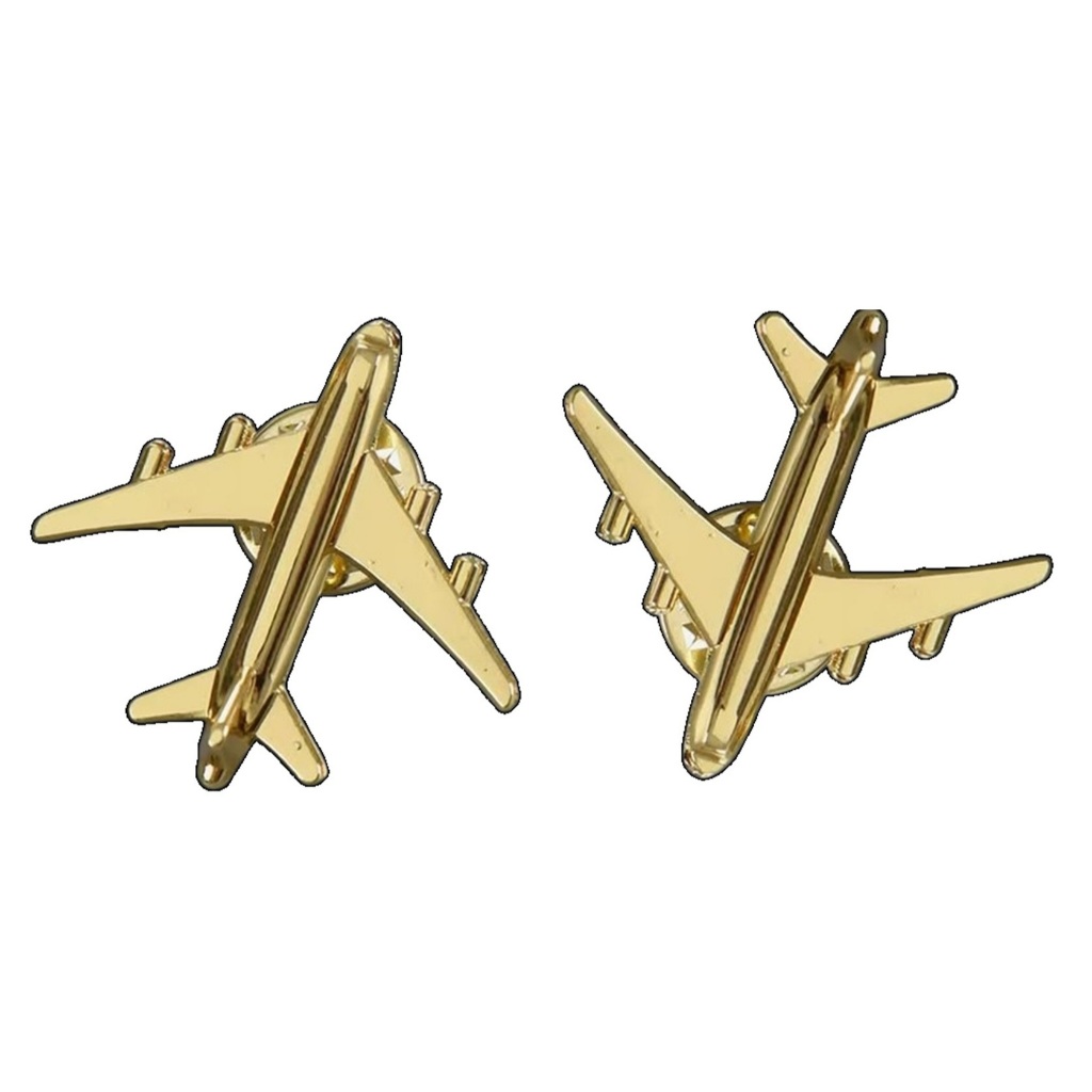 Pin Botton  Avião Aviação Piloto Comissário - 2un