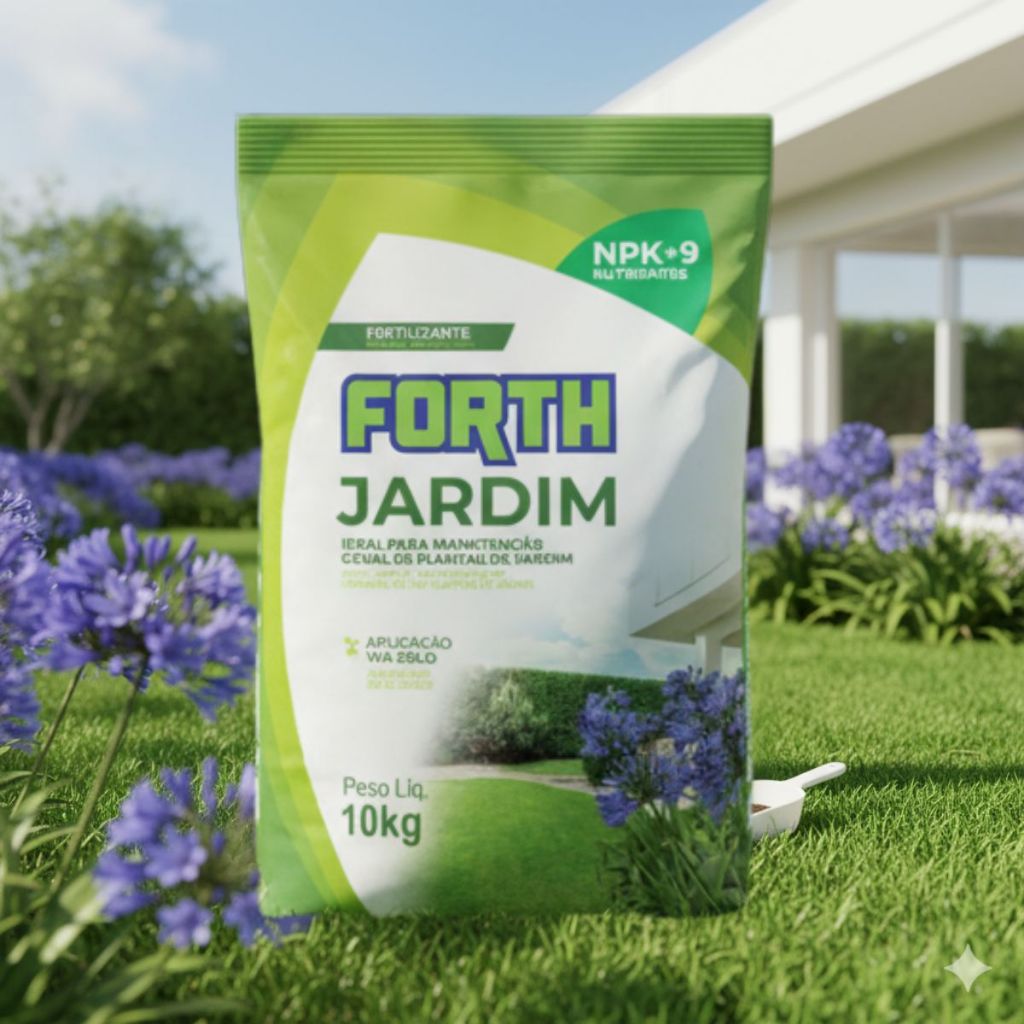 Fertilizante Forth Jardim 10kg | Adubo para Plantas com NPK + 9 Nutrientes é ideal para todo jardim!