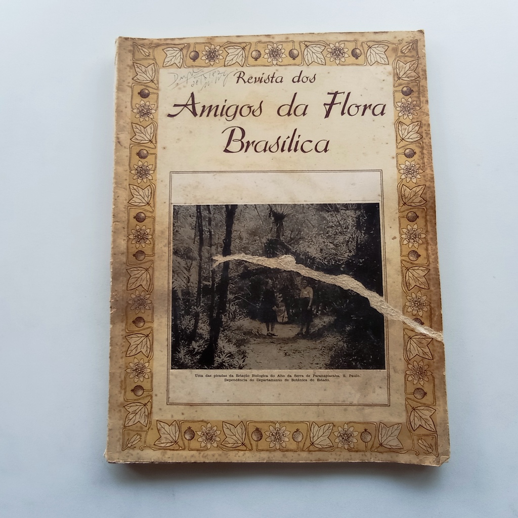 Revista Dos Amigos da Flora Brasílica / Jan/1941 - Jardim Botânico de São Paulo / Paranapiacaba / Natureza