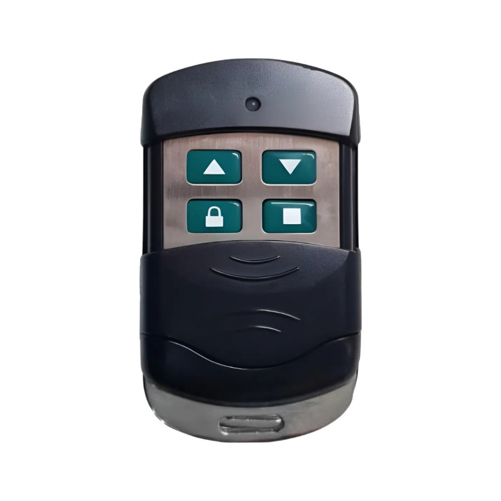 CONTROLE PARA CENTRAIS DE PORTA DE ENROLAR 433Mhz CODIGO FIXO SEM DIP