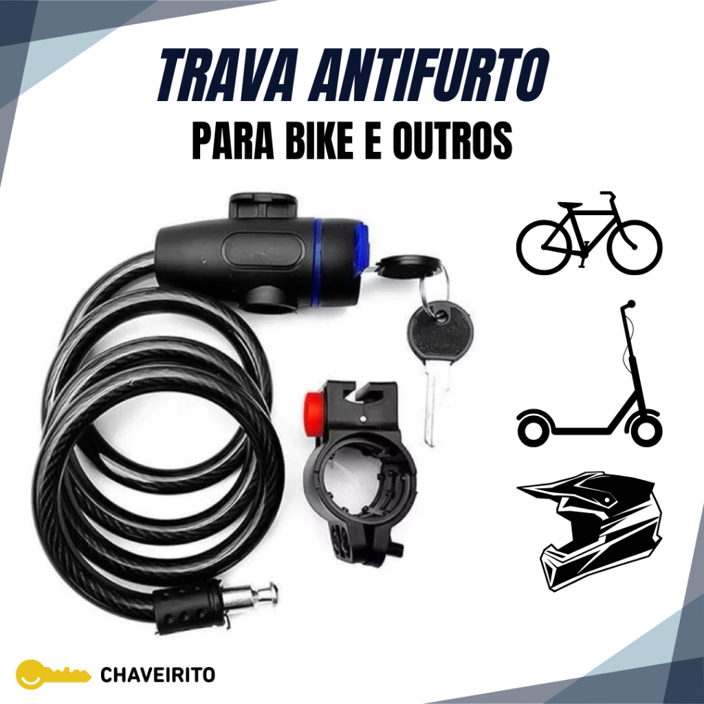 Trava Antifurto Bicicleta: Onde Comprar | BuscaProdutos