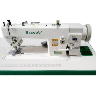 Máquina De Costura Reta Transporte Duplo Com Direct Drive Bracob BC0302