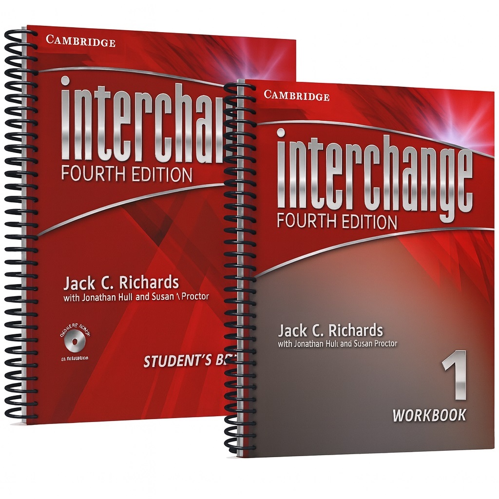 Interchange Level 1 – Student’s Book + Workbook (impressão + espiral) em Oferta na Shopee
