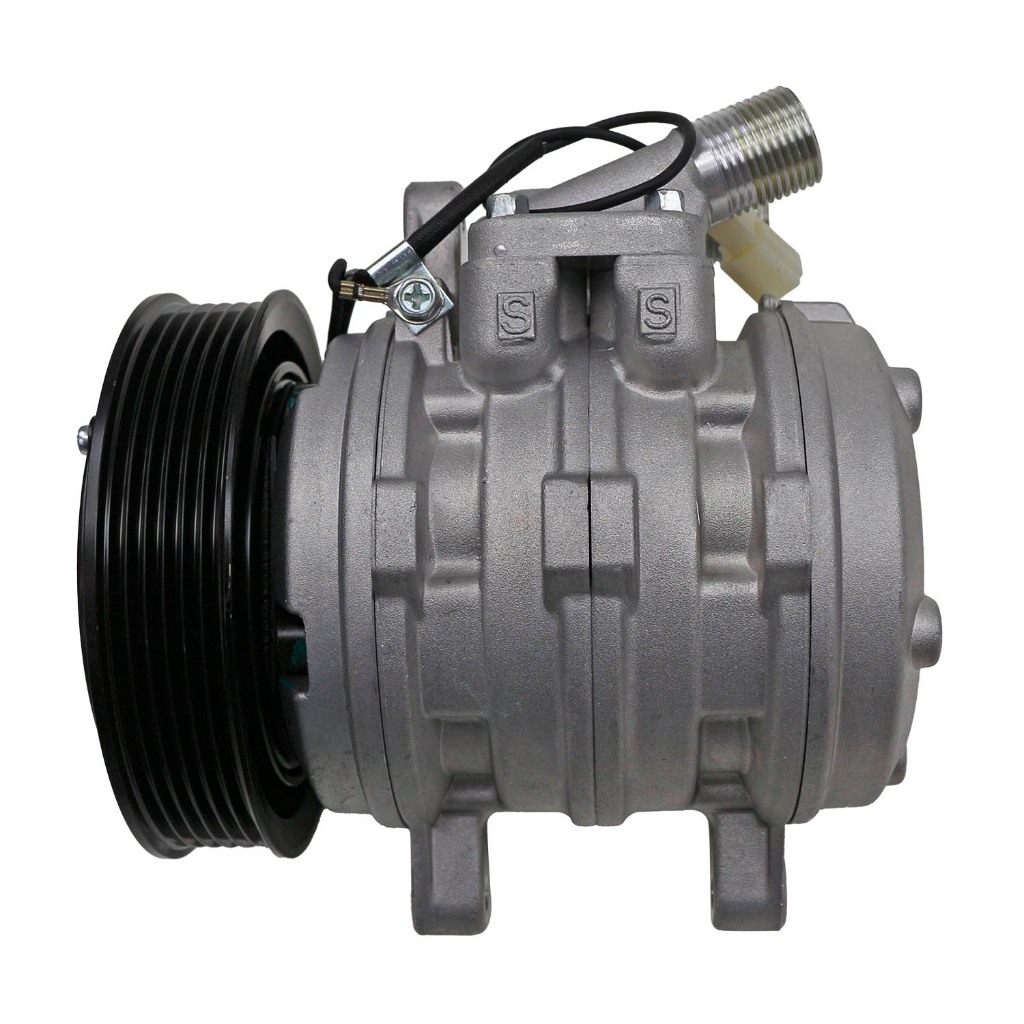 Compressor de Ar Condicionado Modelo 10P08E Volkswagen Gol Parati Saveiro G2 G3 G4 1.0 em Oferta na Shopee